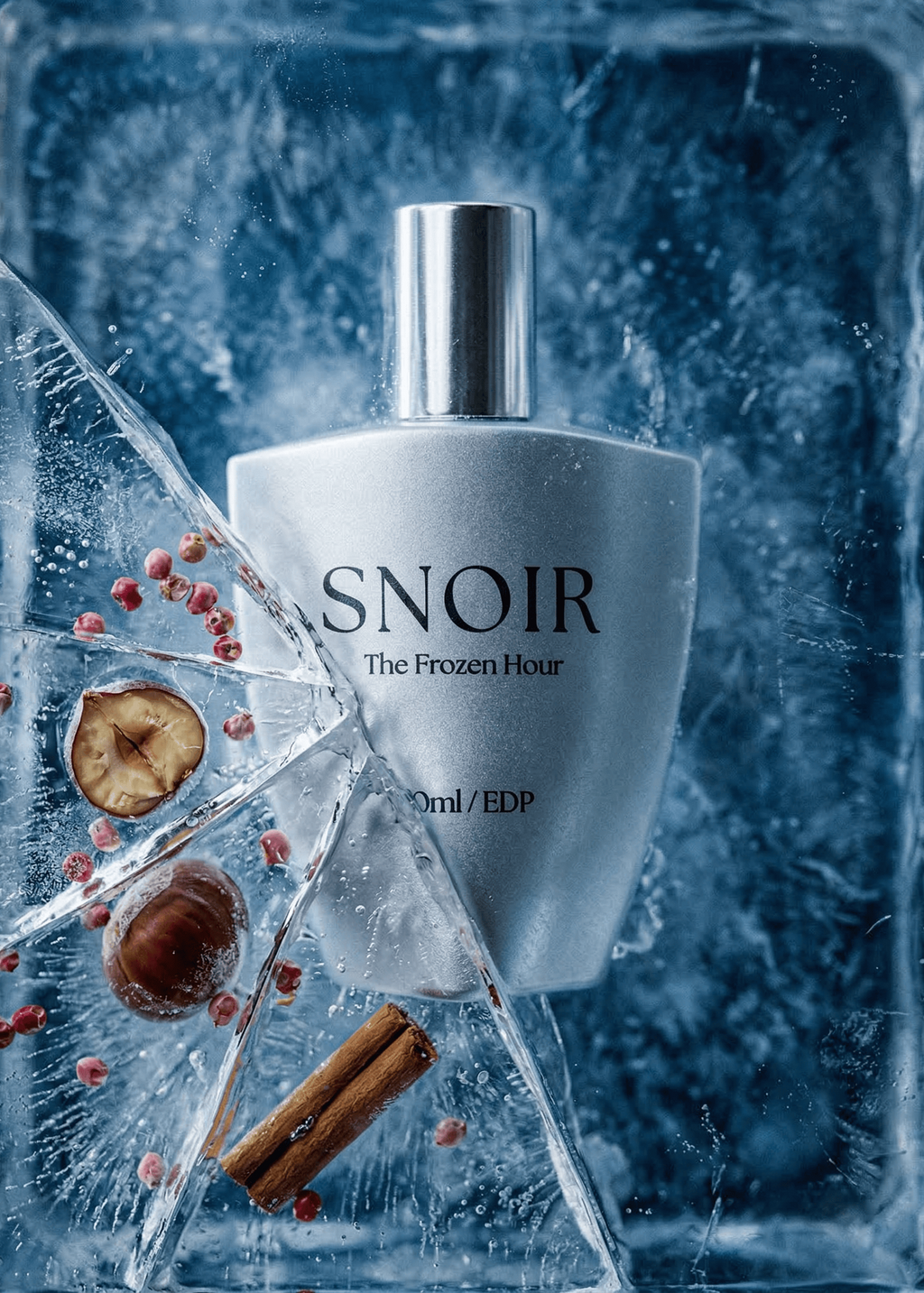 The Frozen Hour EDP | Pink Pepper Chestnut Leather Perfume